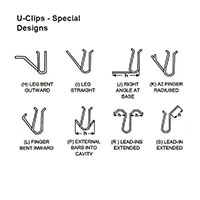 Special Panel and Trim U-Clips - 3