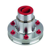 Center Pull Tapered Plastic Plugs with Wide Flanges - 2