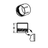 Threaded Plastic Caps for Flared Joint Industry Council (JIC) Fittings - 2