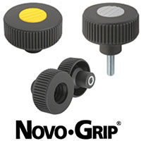 Novo-Grip® Knurled Wheels