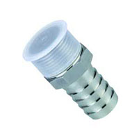Flanged Plastic Caps for Standard Straight Threads - 4