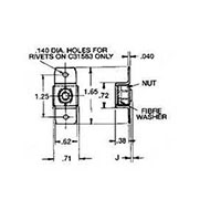 Self-Retaining T-Type Spot Weld Nuts - 4