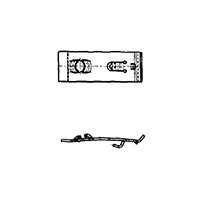 Self-Retaining Mid Panel Single Thread Latch Type Speed Nuts - 2