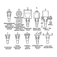 Self-Retaining Toggle Type Nuts - 3