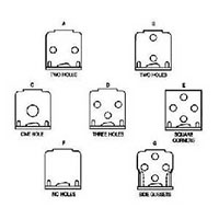 Single Thread Angle Bracket Bolt Retainers - 3