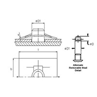 Rectangular Push-On Retainers - 2