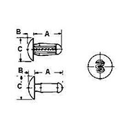 Dart Type Accordion Panel Clips - 2