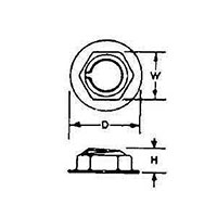 Capped Washer Type DE and DL Style Locknuts® - 2
