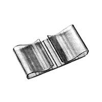Adhesive Flat Wire Twin Clips