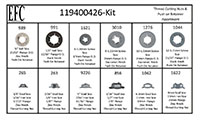 Thread Cutting Nut and Push-On Retainer Assortment Kits