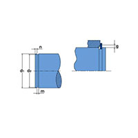 Beneri® Heavy Duty Axially Mounted External Retaining Rings for Shafts - 2