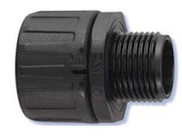 Straight Nylon (PA66) National Pipe Thread (NPT) Fittings