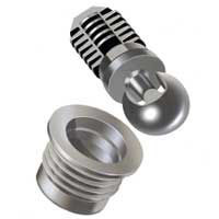 Two-Piece Ball Latch Panel Fasteners with Tree Mount