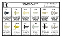 Door Trim Panel 116 Pieces Retainer Assortment Kits