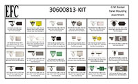 GM Rocker Panel Moulding Assortment Kit
