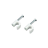 Nail Clip Clamps for Co-Ax Cables