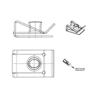 Stainless Steel Multi-Thread M6 U-Nuts - 3