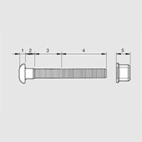 Titgemeyer 2-Piece Pin and Collar Multigrip Lockbolts - 2