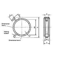 10 Millimeter (mm) Width Spring Band Clamps - 2