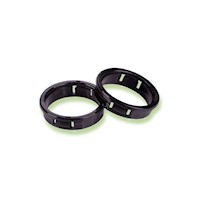 Thin Panel Bushings with Multiple Locking Steps