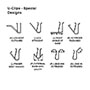 Special Panel and Trim U-Clips - 3