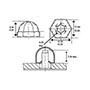 Acorn Type Non-Threaded Push-On Locknuts® - 2