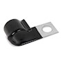 J-Shaped Routing Clamps with 1 Bolt Hole - 2