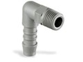 Normaplast® SV Elbow Tapered Threaded Hose Connectors