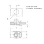 M5 x 0.80 Multi-Threaded Self-Retaining U-Nuts - 3