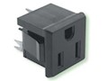 National Emergency Management Association (NEMA 1-15R) Snap-In Receptacles with "QD" Tabs or Solid Wire