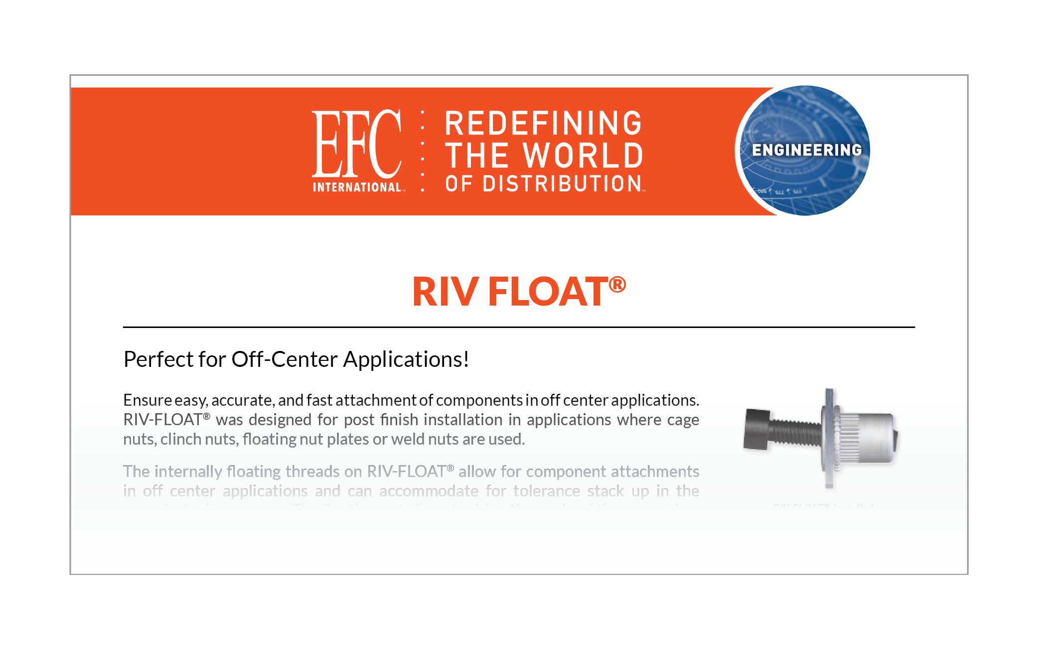 EFC Engineered Solutions Brochure Riv Float