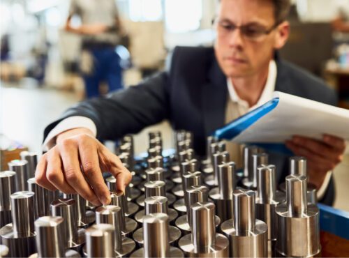 Man choosing quality fastener assembly for a future build
