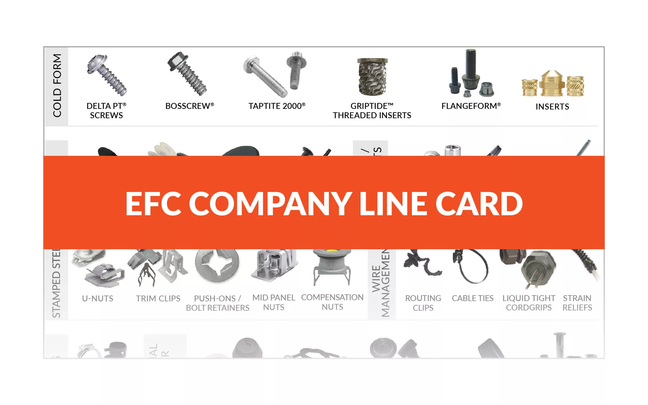 EFC International - Company Line Card