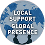 Soporte local: presencia global