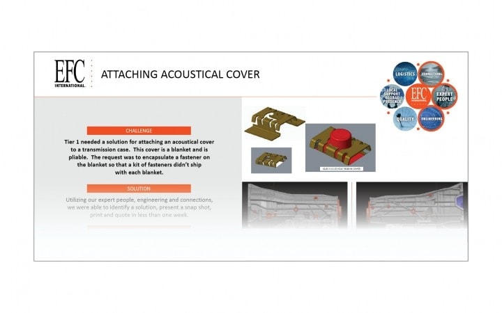 Case Study - Attaching Acoustical Cover